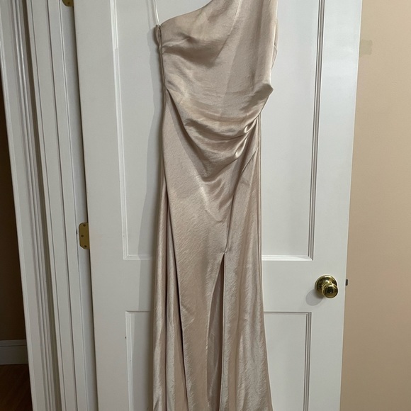 Bec + Bridge Dreamer ASYM dress - Sands - 6 - Picture 5 of 5